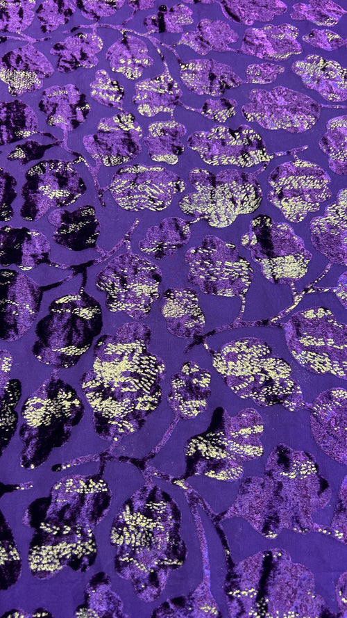 Amethyst foil burnout