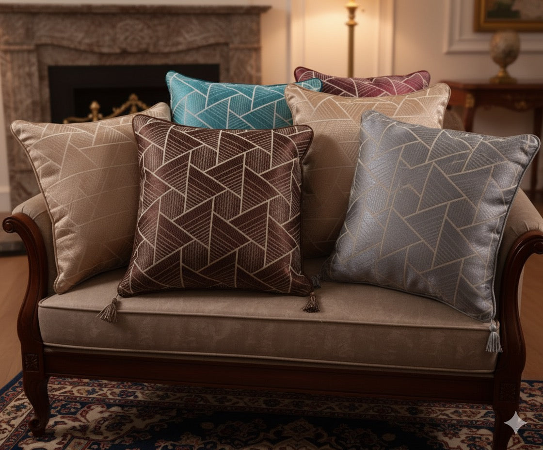 URBAN GEOMETRIC CUSHIONS SET OF 5